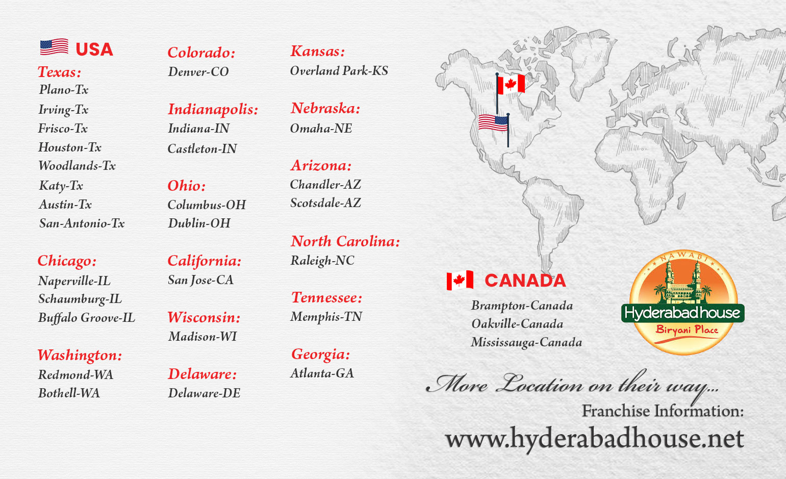 Franchise Locations